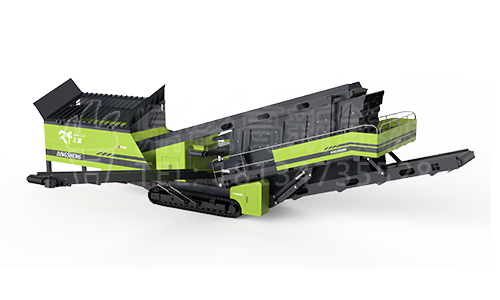 履帶式移動(dòng)篩分站